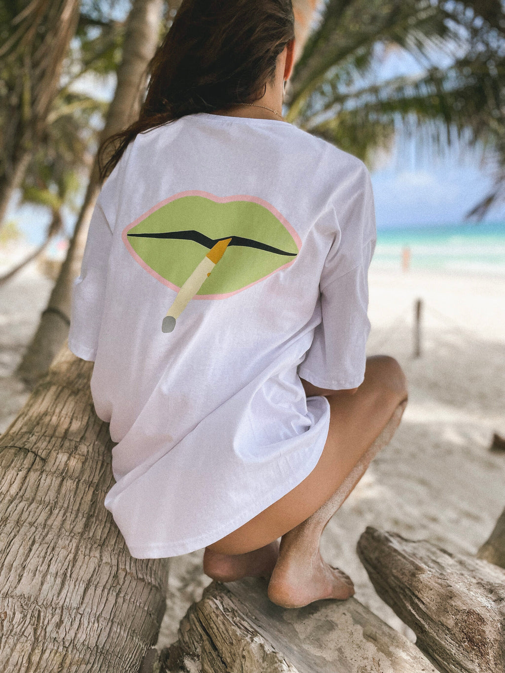 T- Shirt Woman Destroy - Soft Green (Limited Edition)