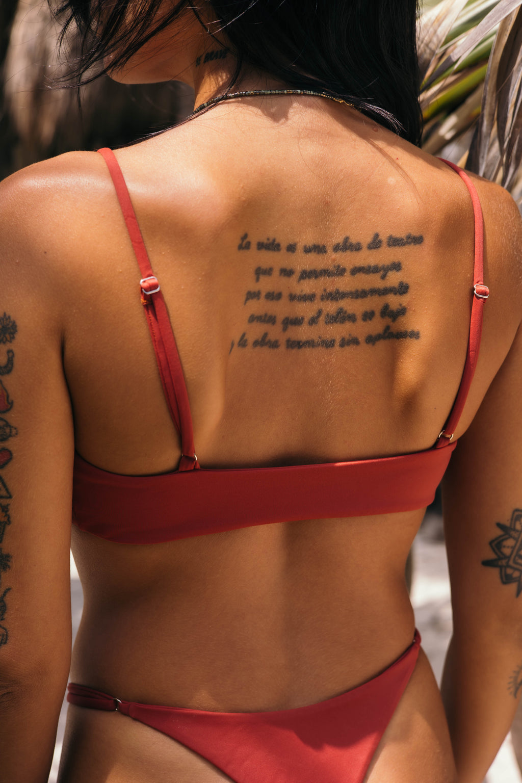 Goldentouch Bikini Top - Carmin