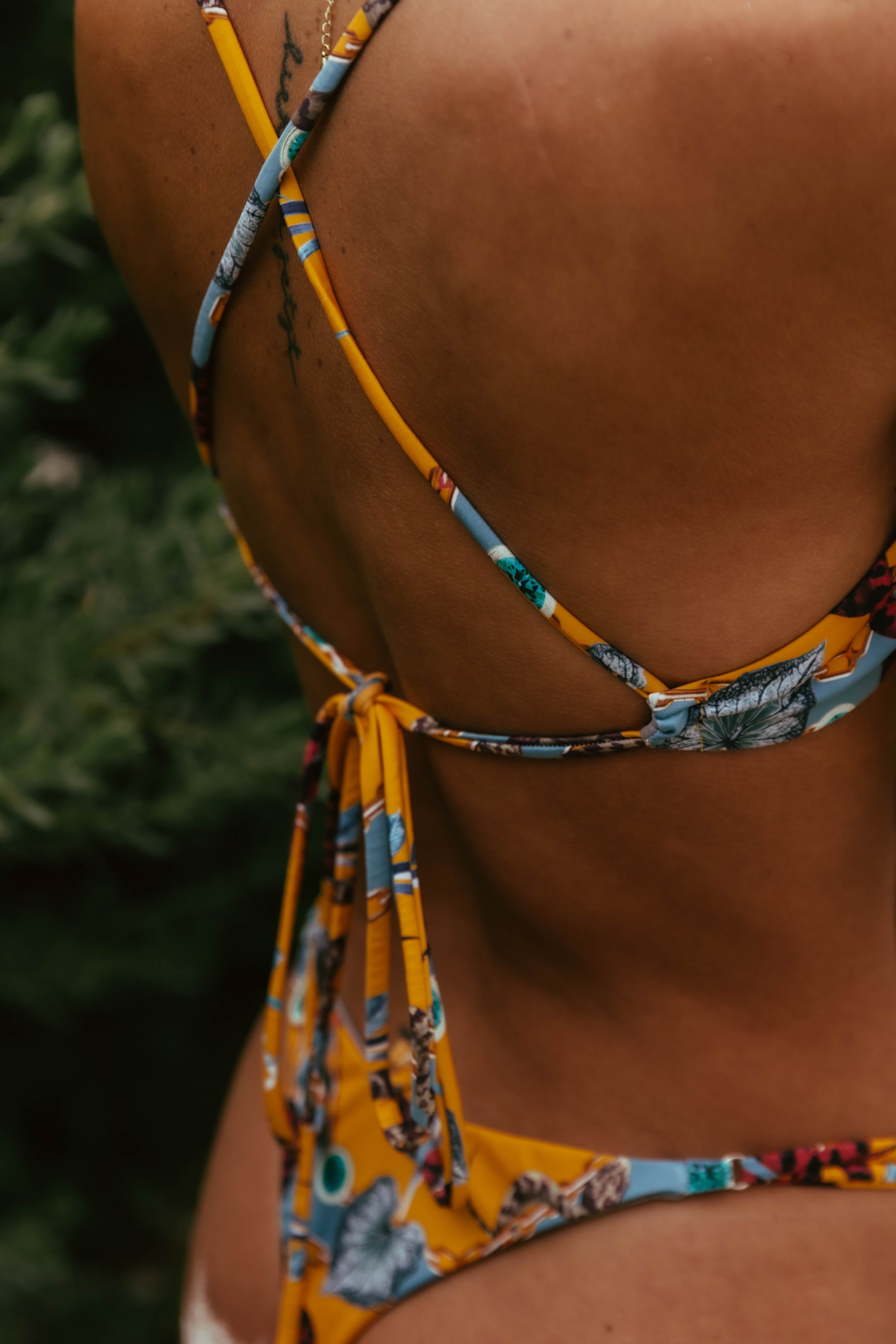 Passionfruit Bikini Top - Serpent & Chains