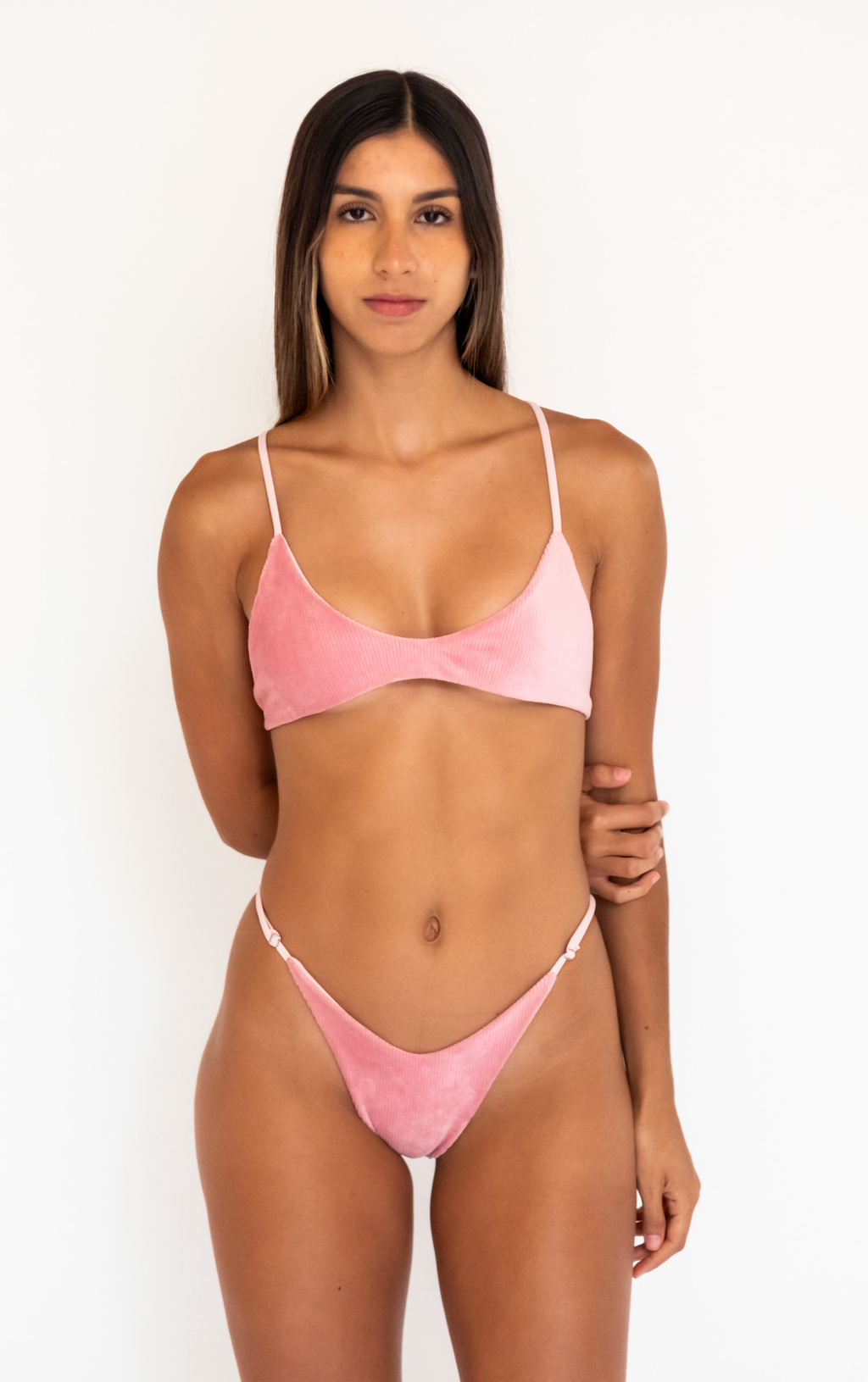 Passionfruit Bikini Top - Cotton Candy